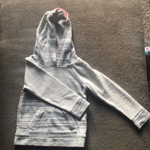 Toddler Girl Heather Gray Hoodie